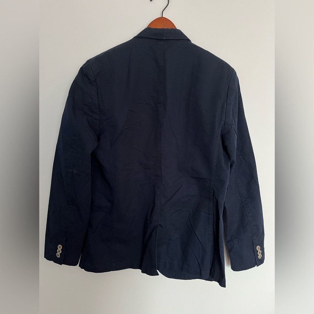 H&M Navy Blazer Jacket size 40 R for men - Picture 4 of 5